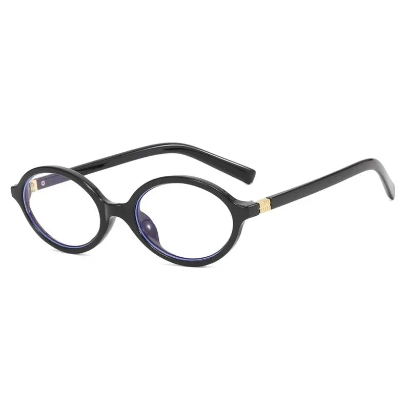 Small Oval Leopard Sunglasses