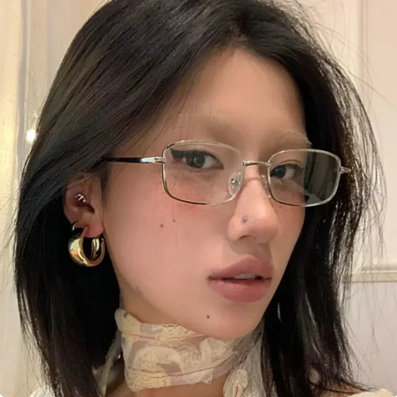 Y2K Harajuku Small Square Frame Glasses