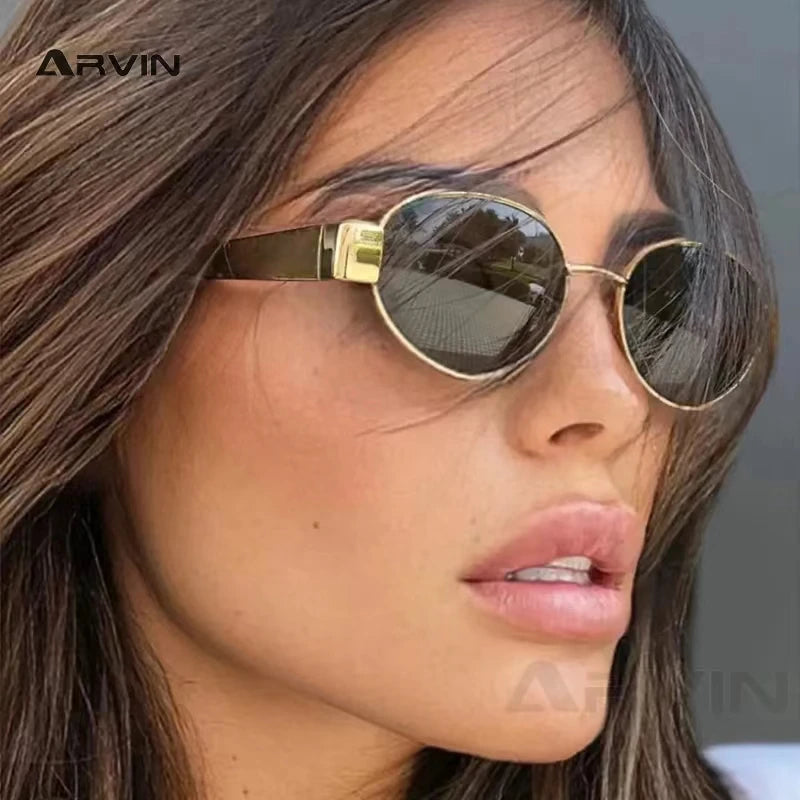 Fashion Oval Sunglasses