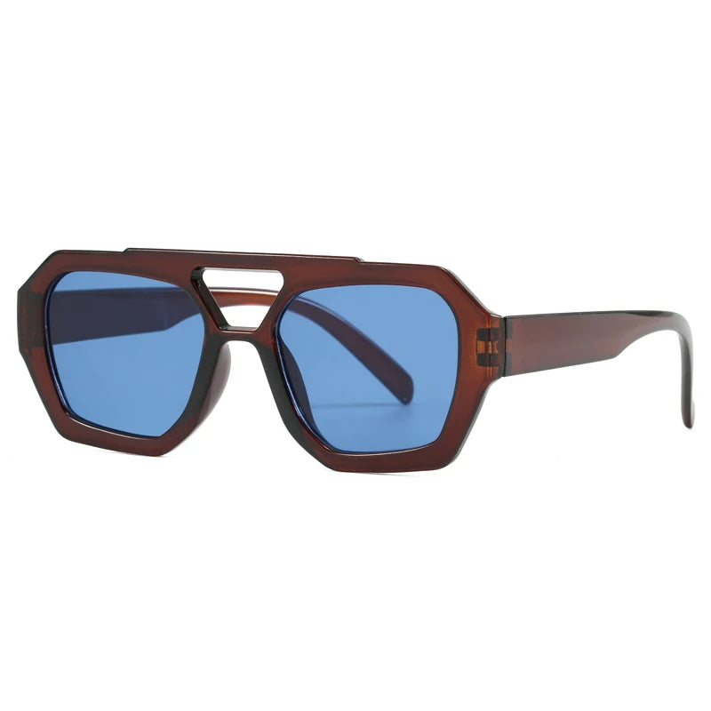 Fashion Irregular Square Sunglasses
