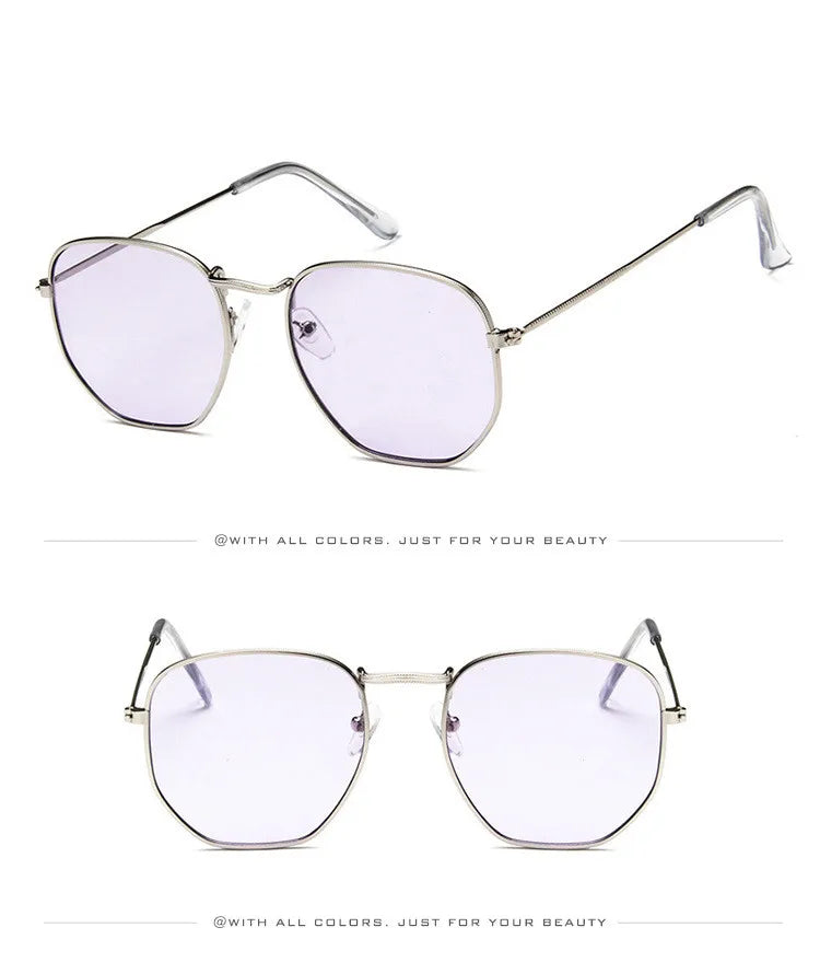 Vintage Metal Sunglasses