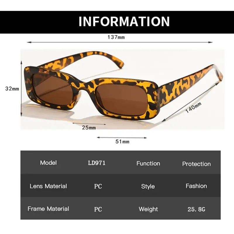 Fashion Sunglasses Classic Retro Square Glasses