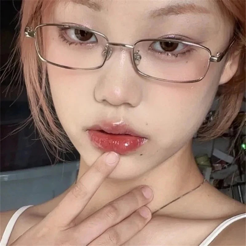 Y2K Harajuku Small Square Frame Glasses