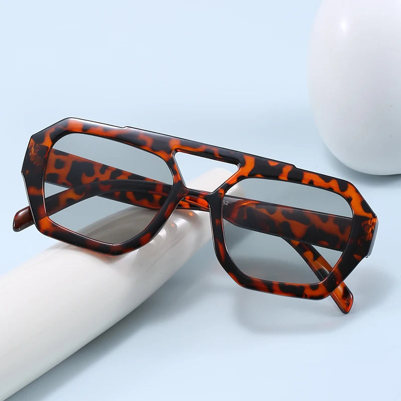 Fashion Irregular Square Sunglasses