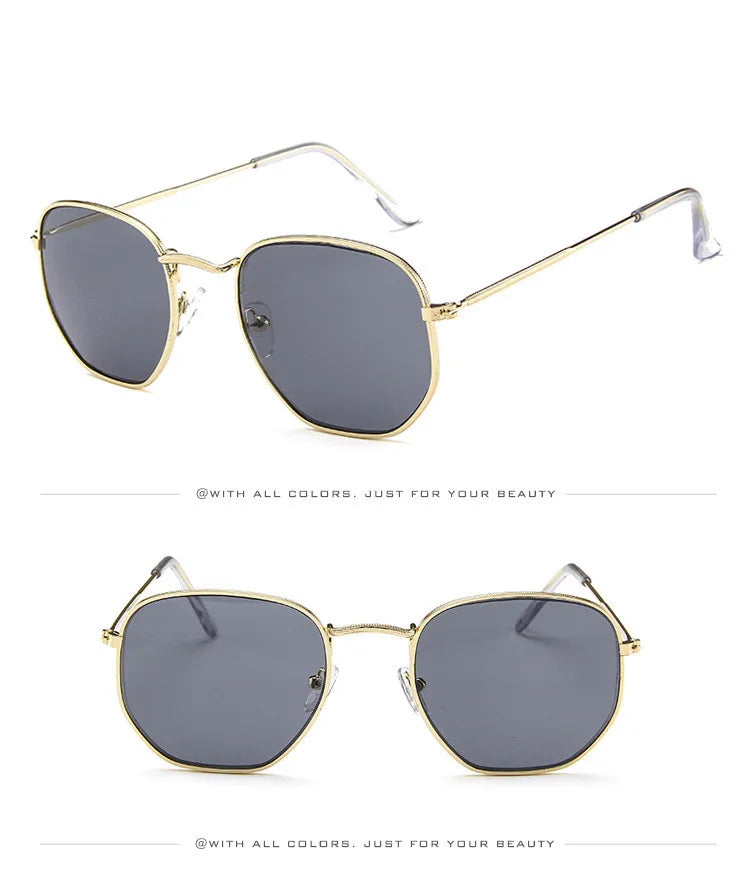 Vintage Metal Sunglasses