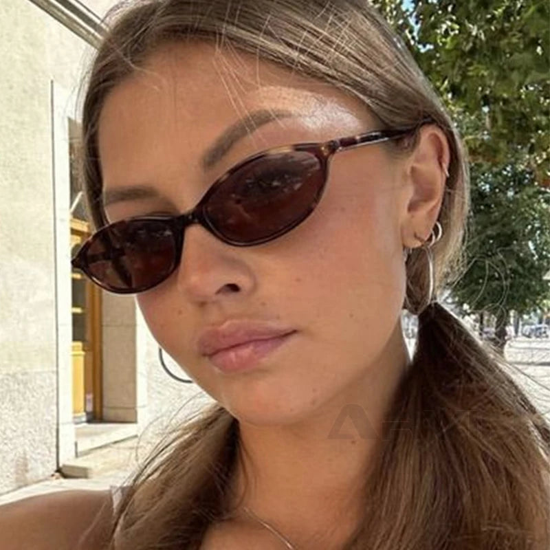 Sexy Small Oval Women's Sunglasses 2025