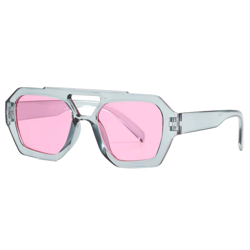 Fashion Irregular Square Sunglasses