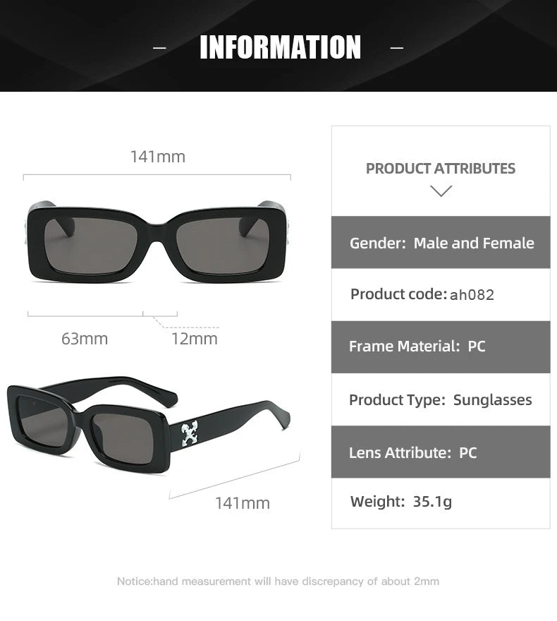 Cycling Rectangle Sunglasses