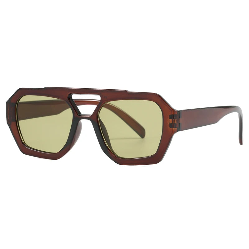 Fashion Irregular Square Sunglasses