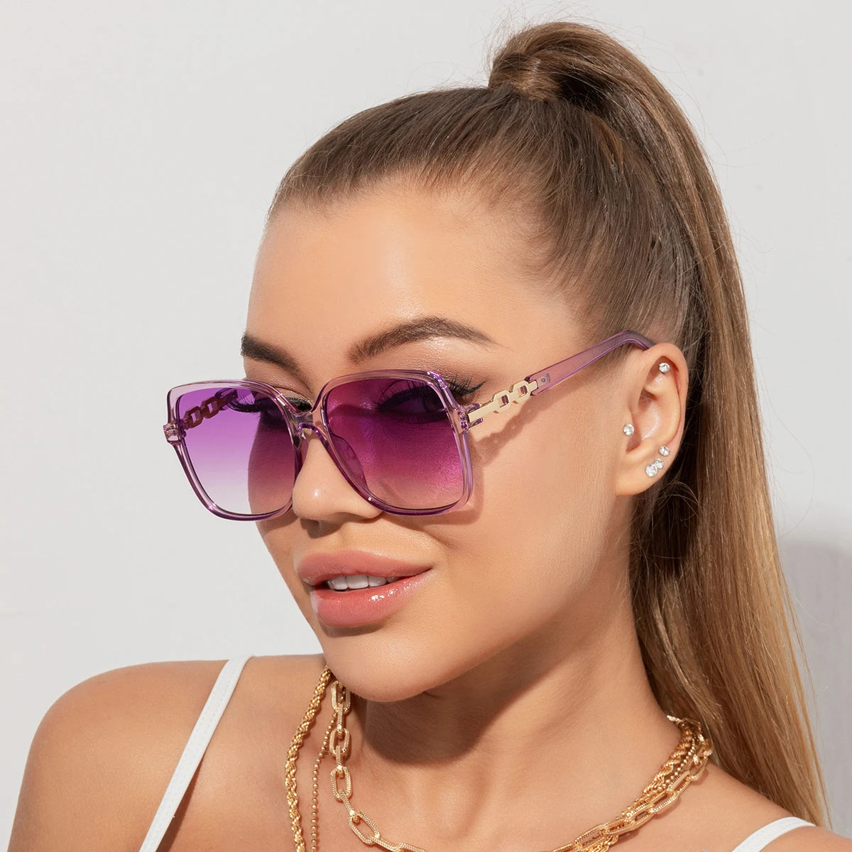 Fashion Square Trendy Cycling Sunglasses