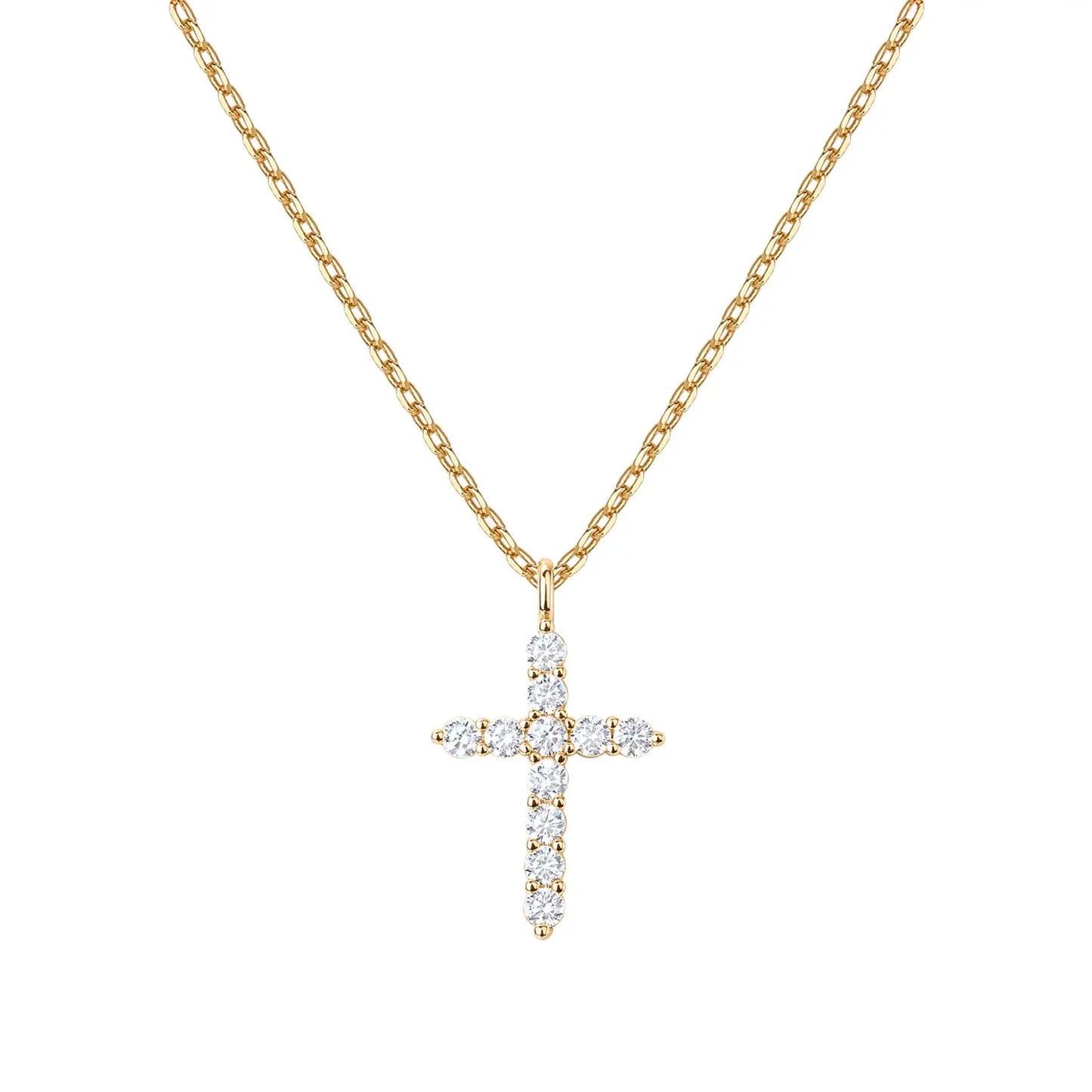 Shevalues 14K Gold Plated Cubic Zirconia