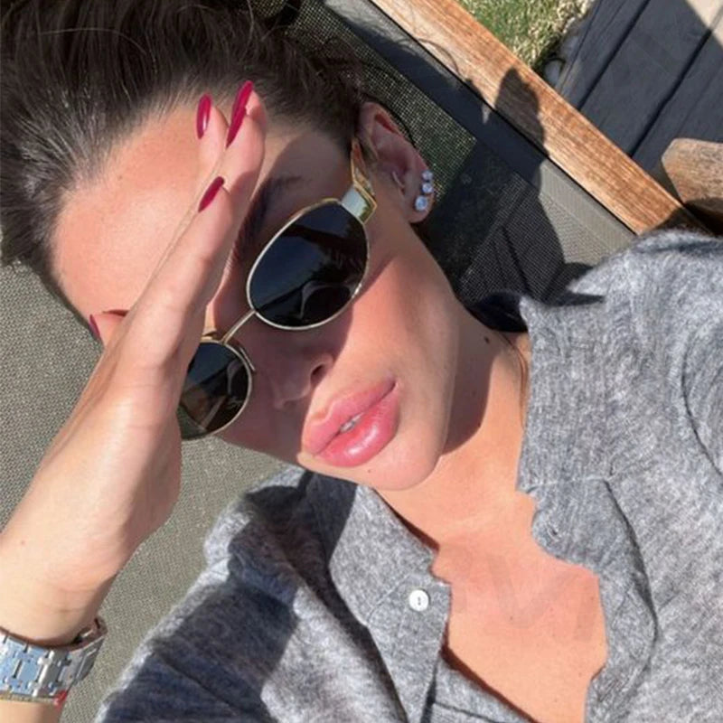 Fashion Oval Sunglasses