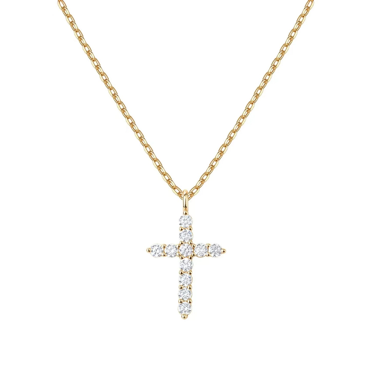 Shevalues 14K Gold Plated Cubic Zirconia