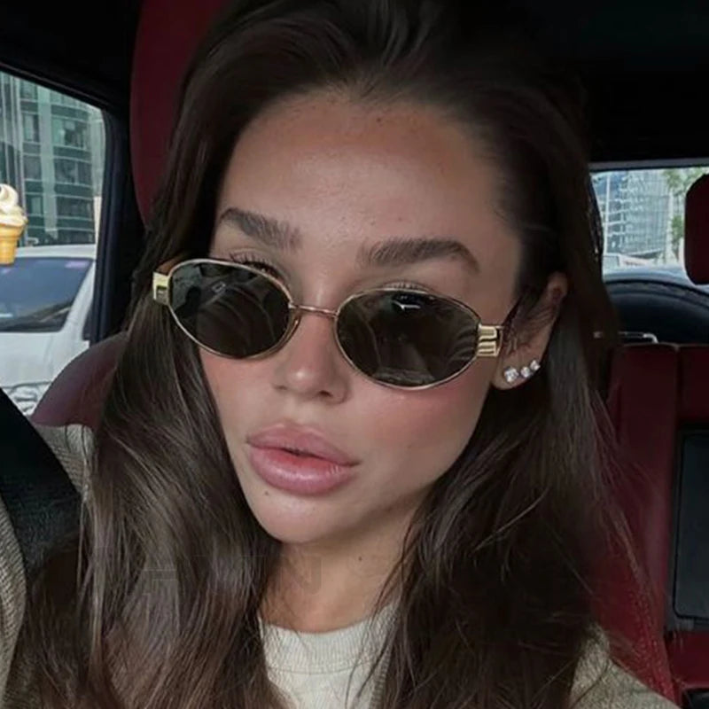 Fashion Oval Sunglasses