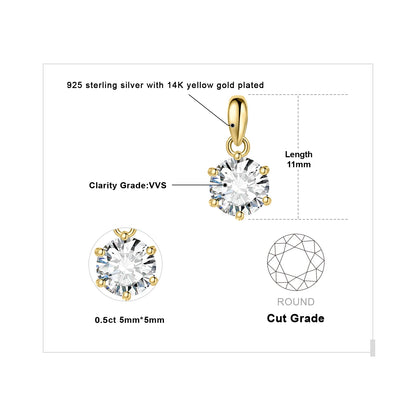 JewelryPalace Moissanite