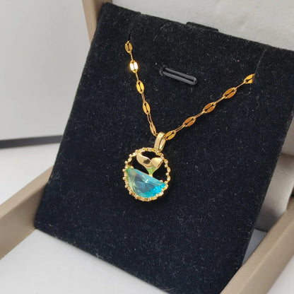 Heavy-Duty Ocean Whale Design Necklace