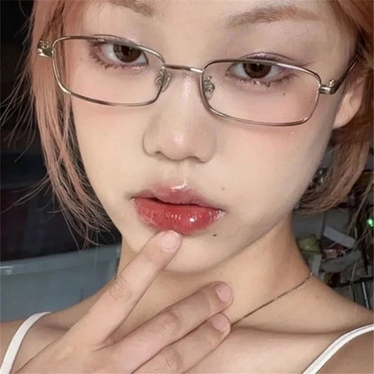 Y2K Harajuku Small Square Frame Glasses