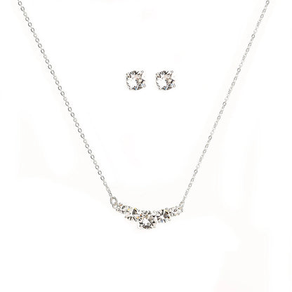 Fashion sparkling zircon pendant necklace