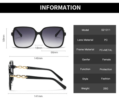 Fashion Square Trendy Cycling Sunglasses