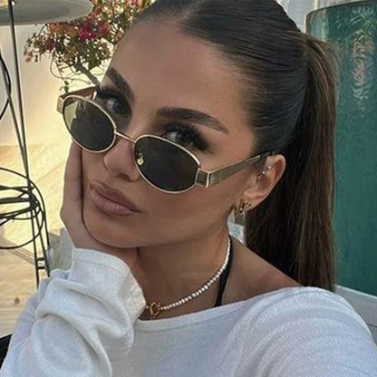 Fashion Oval Sunglasses