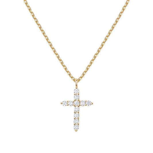 Shevalues 14K Gold Plated Cubic Zirconia