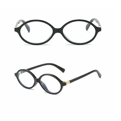 Oval Leopard Glasses Anti-blue Eye