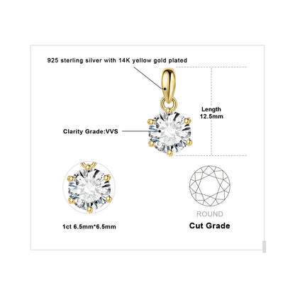 JewelryPalace Moissanite